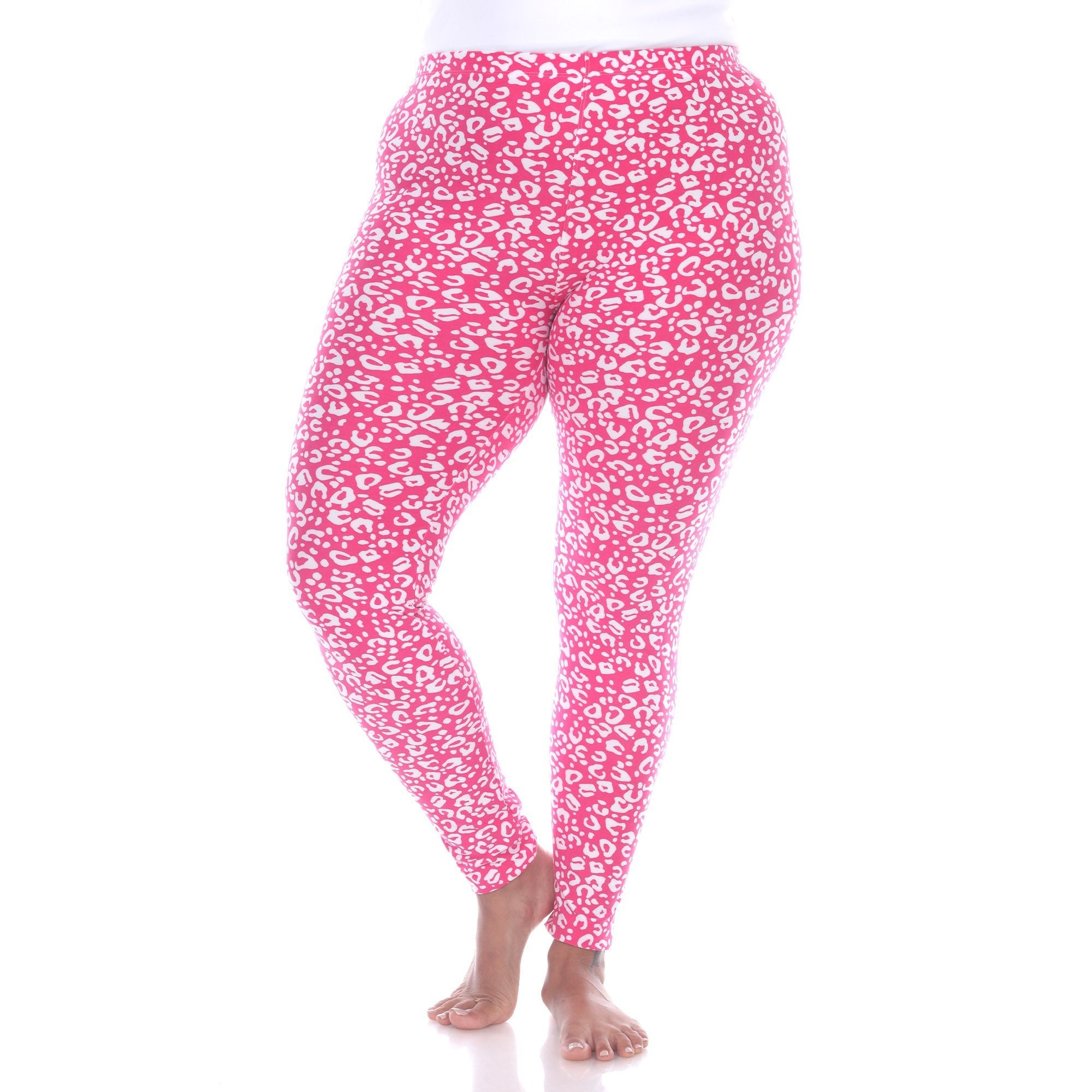 Super Soft Leopard Printed Leggings - Plus - DressbarnLeggings