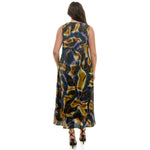 Swirl Sleeveless Midi Dress - Plus - DressbarnDresses