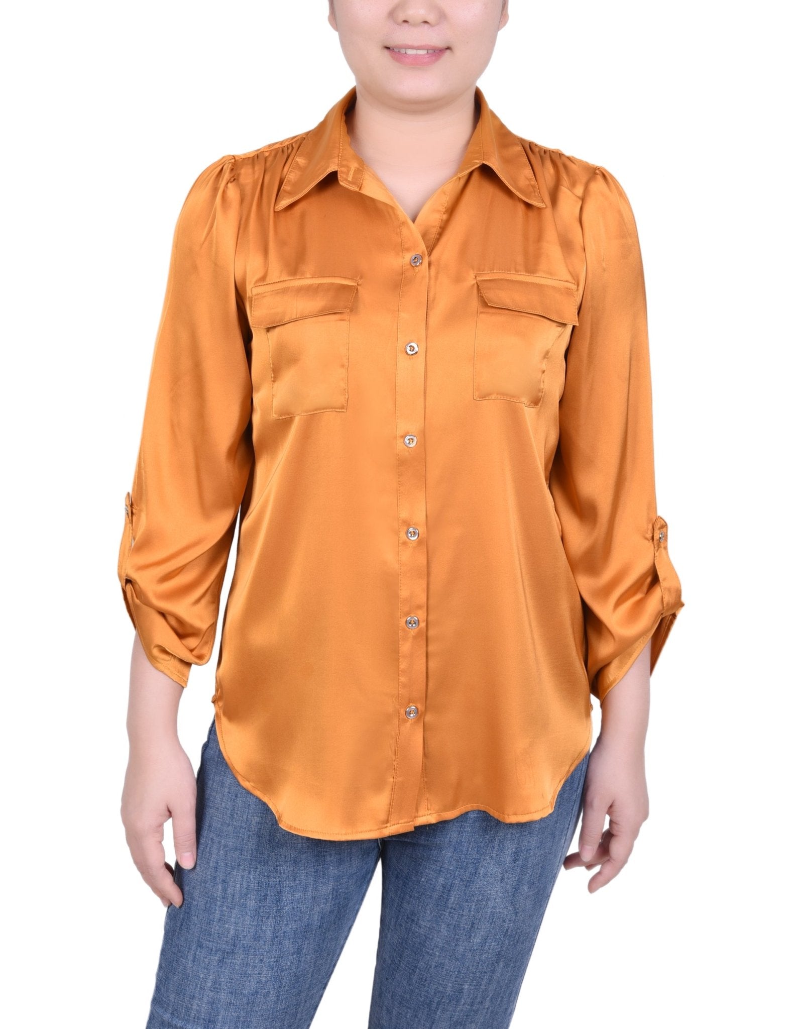 petite satin shirt dress Satin Shirt Dresses