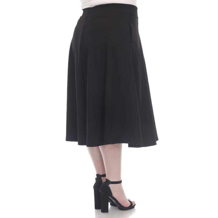 Tasmin Flare Midi Skirts - Plus – Dressbarn