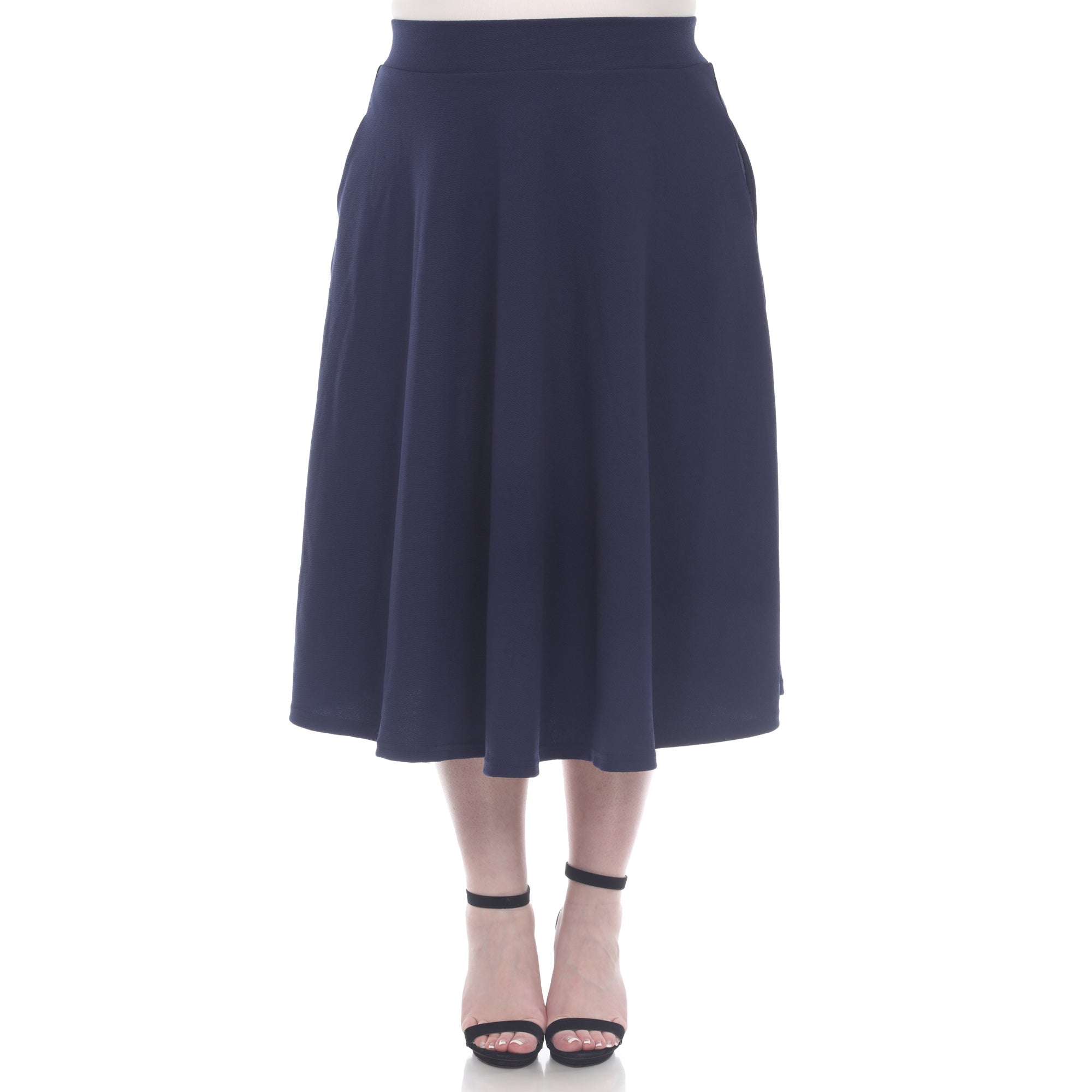 Tasmin Flare Midi Skirts - Plus - DressbarnSkirts