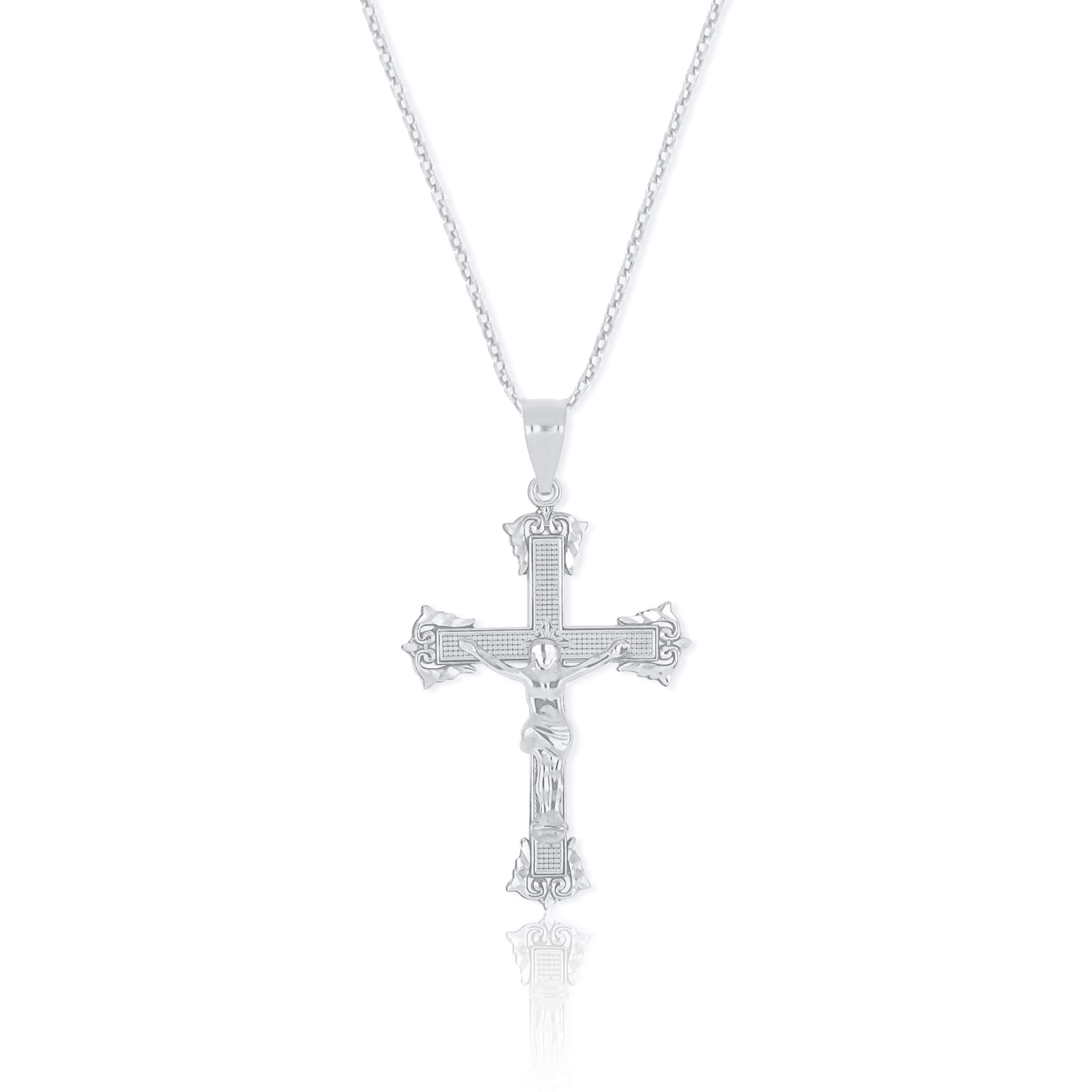 The Jordan Crucifix Pendant | Large - DressbarnCharms & Pendants