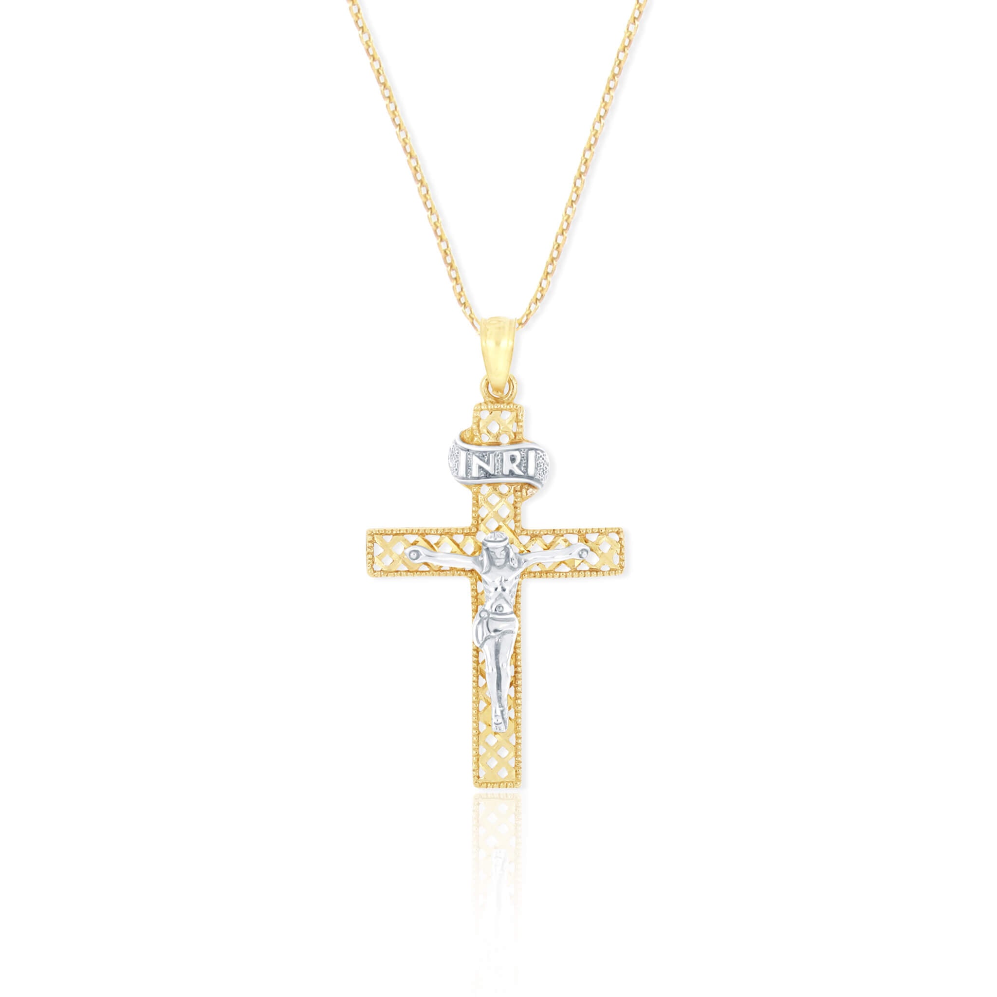 The Rebecca Crucifix INRI Pendant - DressbarnCharms & Pendants