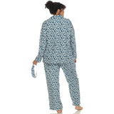 Three-Piece Pajama Set - Plus - DressbarnLounge Sets