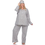 Three-Piece Pajama Set - Plus - DressbarnLounge Sets