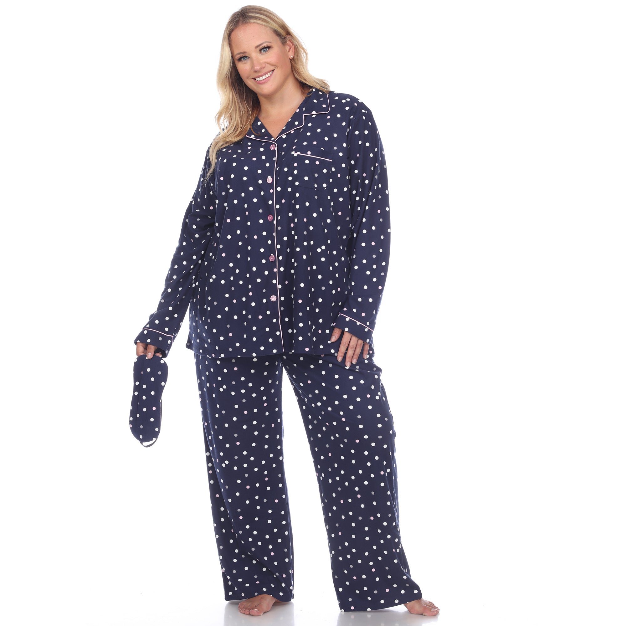 Three-Piece Pajama Set - Plus - DressbarnLounge Sets