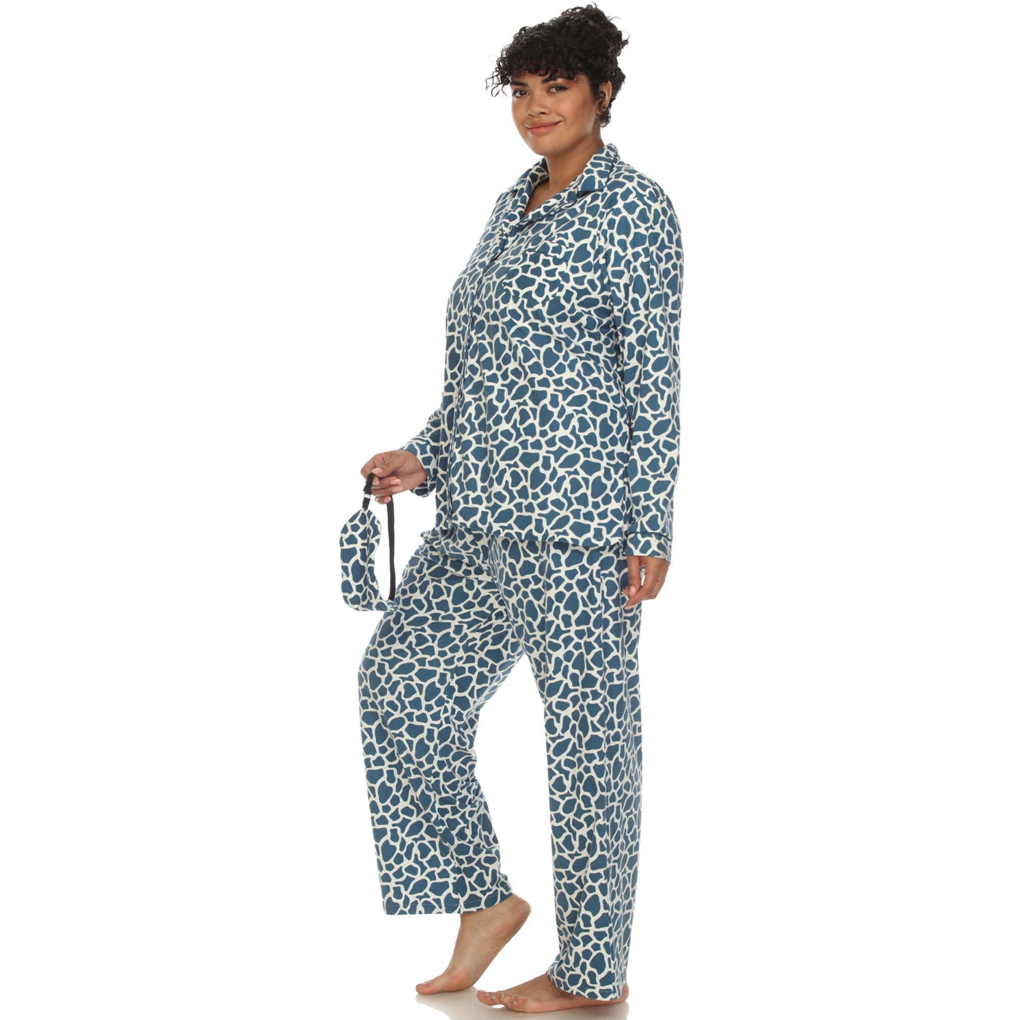 Three-Piece Pajama Set - Plus - DressbarnLounge Sets