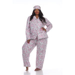 Three-Piece Pajama Set - Plus - DressbarnLounge Sets