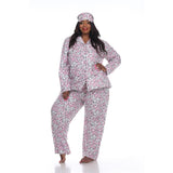 Three-Piece Pajama Set - Plus - DressbarnLounge Sets