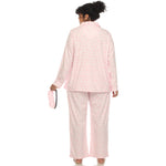 Three-Piece Pajama Set - Plus - DressbarnLounge Sets