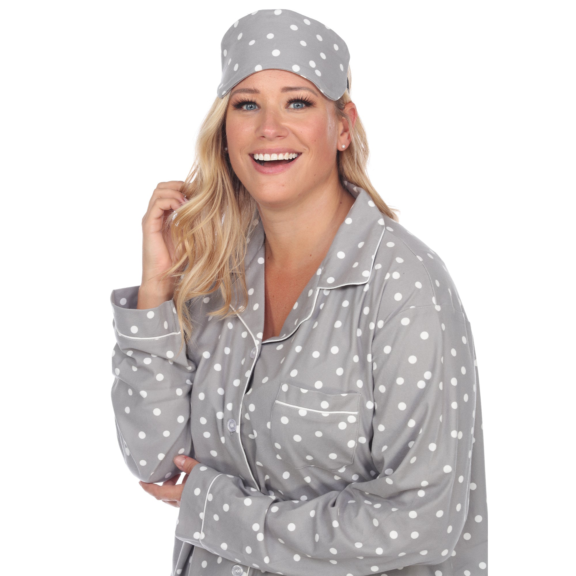 Three-Piece Pajama Set - Plus - DressbarnLounge Sets