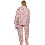 Three-Piece Pajama Set - Plus - DressbarnLounge Sets