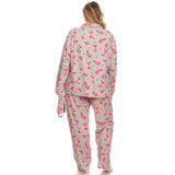 Three-Piece Pajama Set - Plus - DressbarnLounge Sets