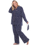 Three-Piece Pajama Set - Plus - DressbarnLounge Sets