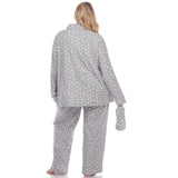 Three-Piece Pajama Set - Plus - DressbarnLounge Sets