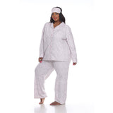 Three-Piece Pajama Set - Plus - DressbarnLounge Sets