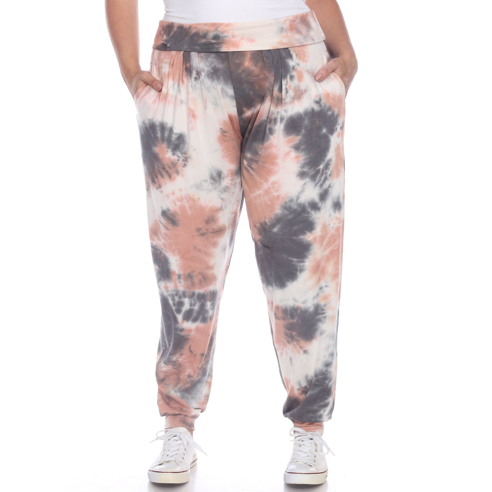 Tie Dye Harem Pants - Plus - DressbarnPants