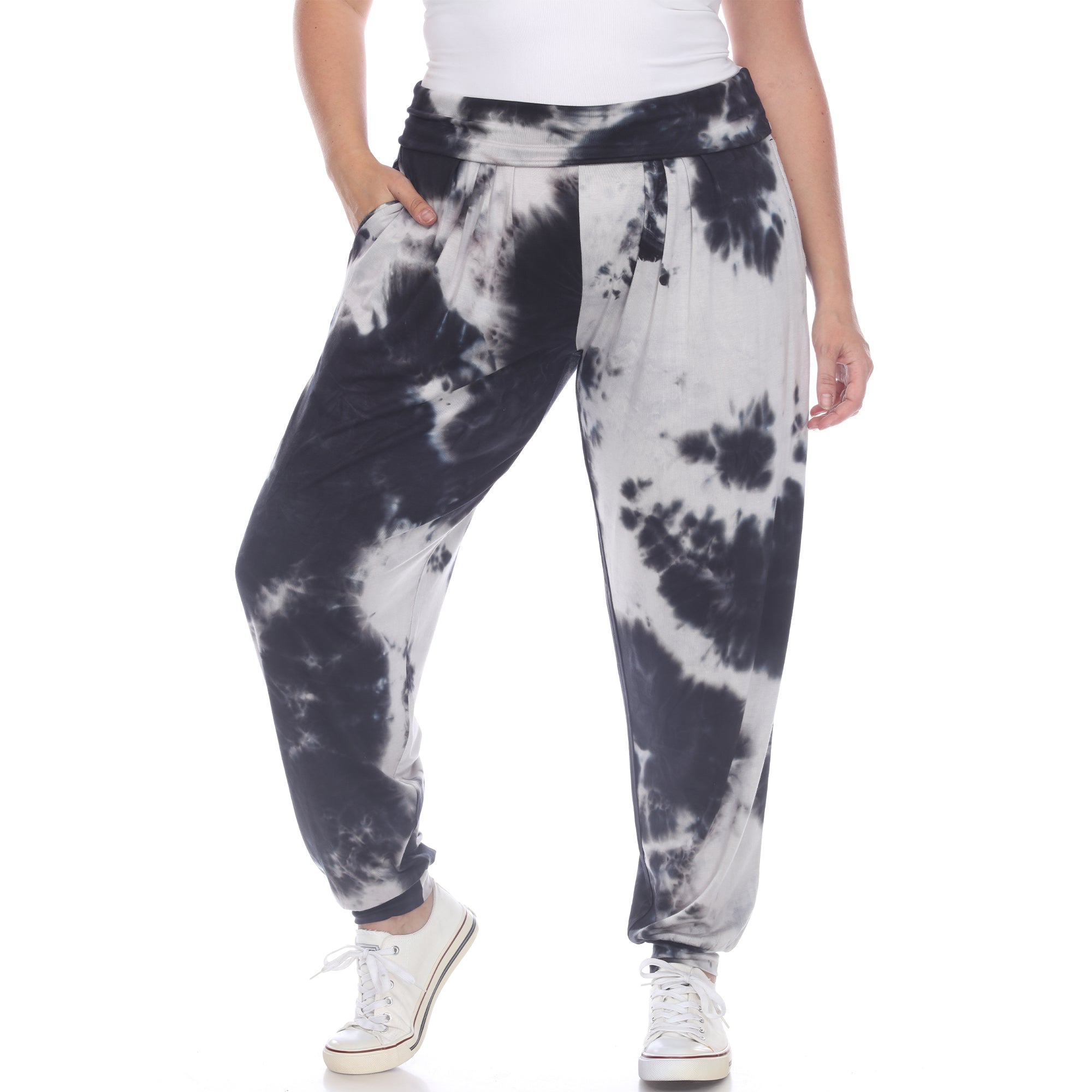 Tie Dye Harem Pants - Plus - DressbarnPants