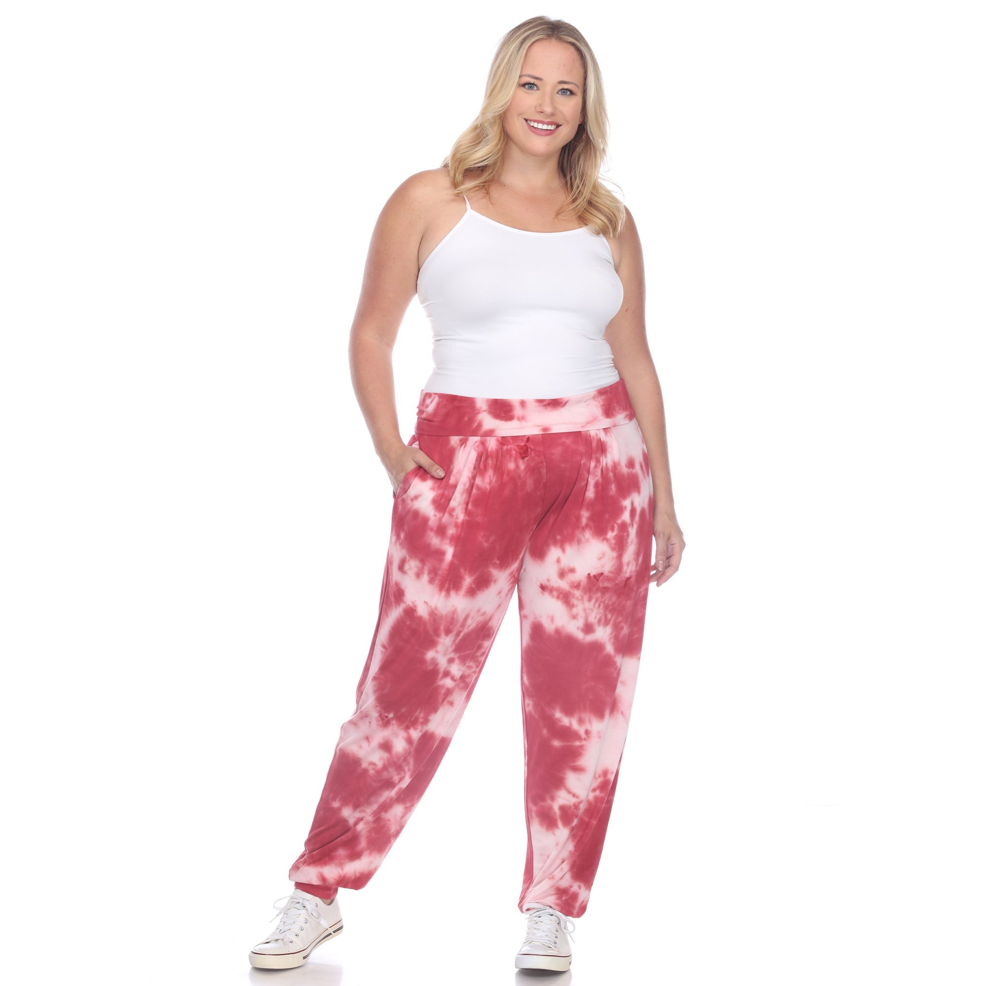 Tie Dye Harem Pants - Plus - DressbarnPants