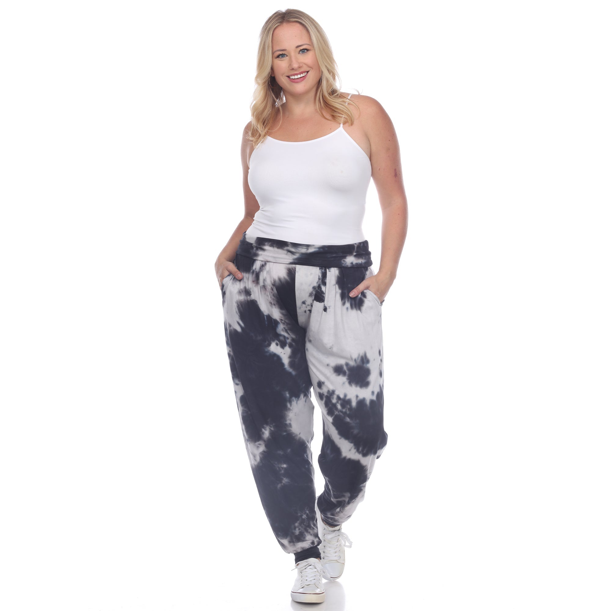 Tie Dye Harem Pants - Plus - DressbarnPants