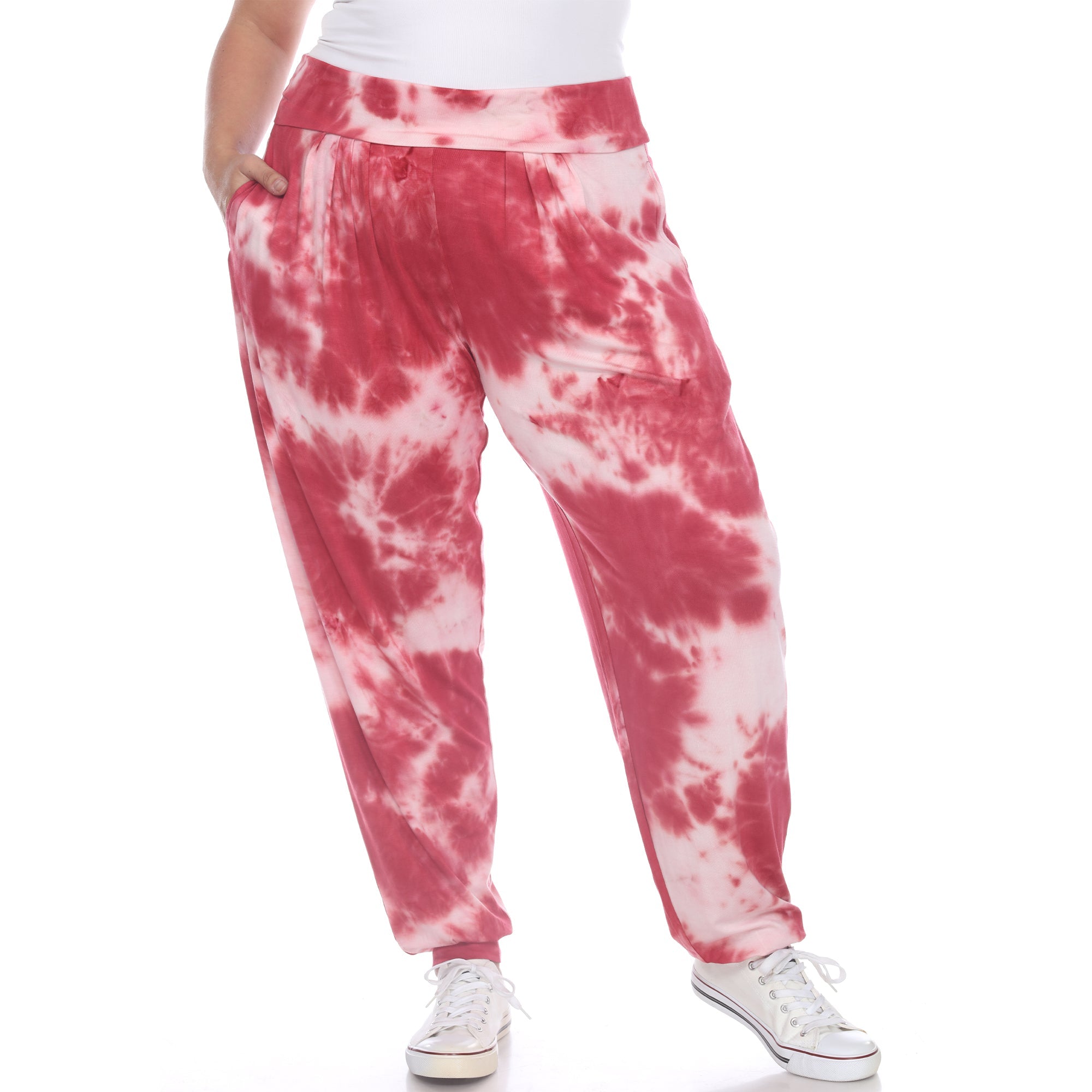 Tie Dye Harem Pants - Plus - DressbarnPants