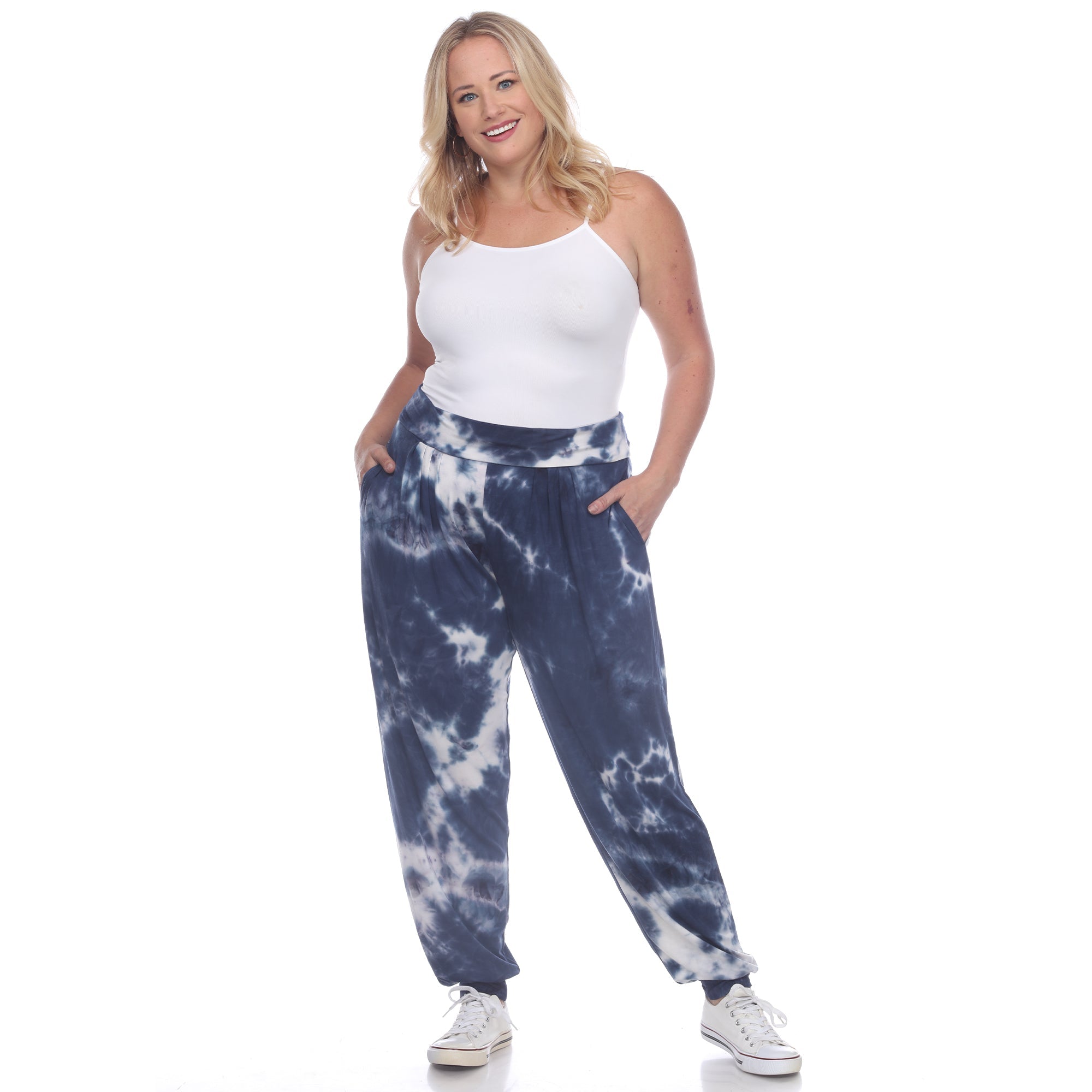 Tie Dye Harem Pants - Plus - DressbarnPants