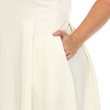 Tweed Fit and Flare Dress - Plus - DressbarnKnee Length & Midi Dresses