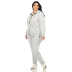 Two Piece Fleece Sweatsuit Set - Plus - DressbarnOutfit Sets