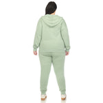 Two Piece Fleece Sweatsuit Set - Plus - DressbarnOutfit Sets