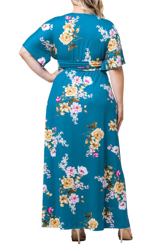 Kiyonna Women's Plus Size Vienna Maxi Dress
