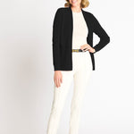 Waffle Stitch Cardigan Sweater with Pocket, Black - DressbarnCardigans & Completers