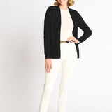 Waffle Stitch Cardigan Sweater with Pocket, Black - DressbarnCardigans & Completers