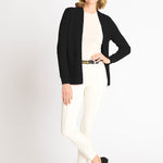 Waffle Stitch Cardigan Sweater with Pocket, Black - DressbarnCardigans & Completers