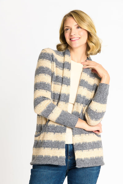 wave-stripe-j-pocket-cardigan-