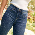 Westport 5 Pocket High Rise Rhinestone Skinny Jeans - DressbarnDenim