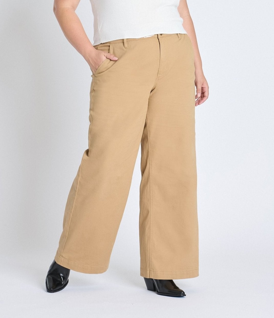 Westport Eva Chino Trouser - Plus - DressbarnPants