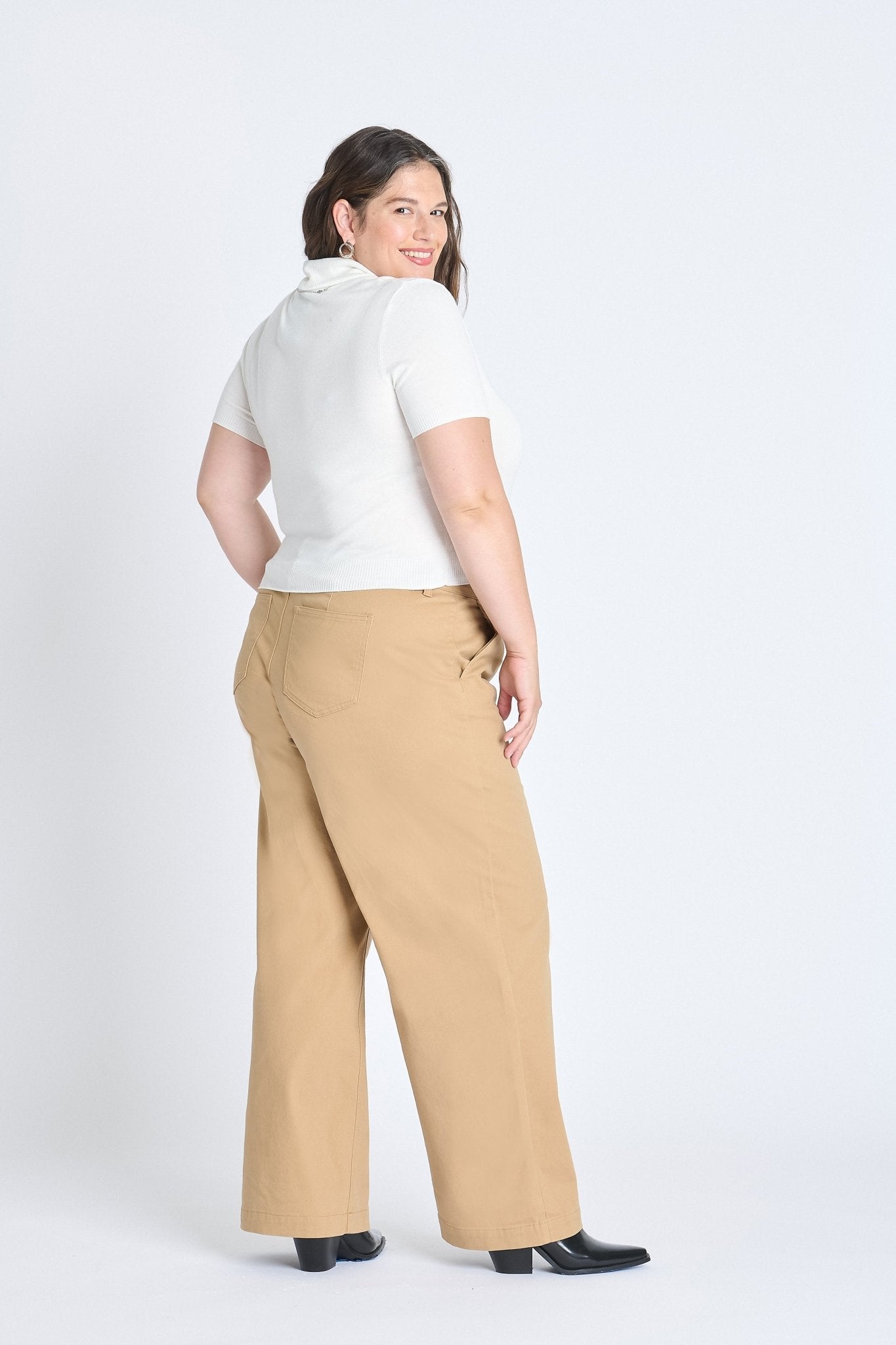 Westport Eva Chino Trouser - Plus - DressbarnPants