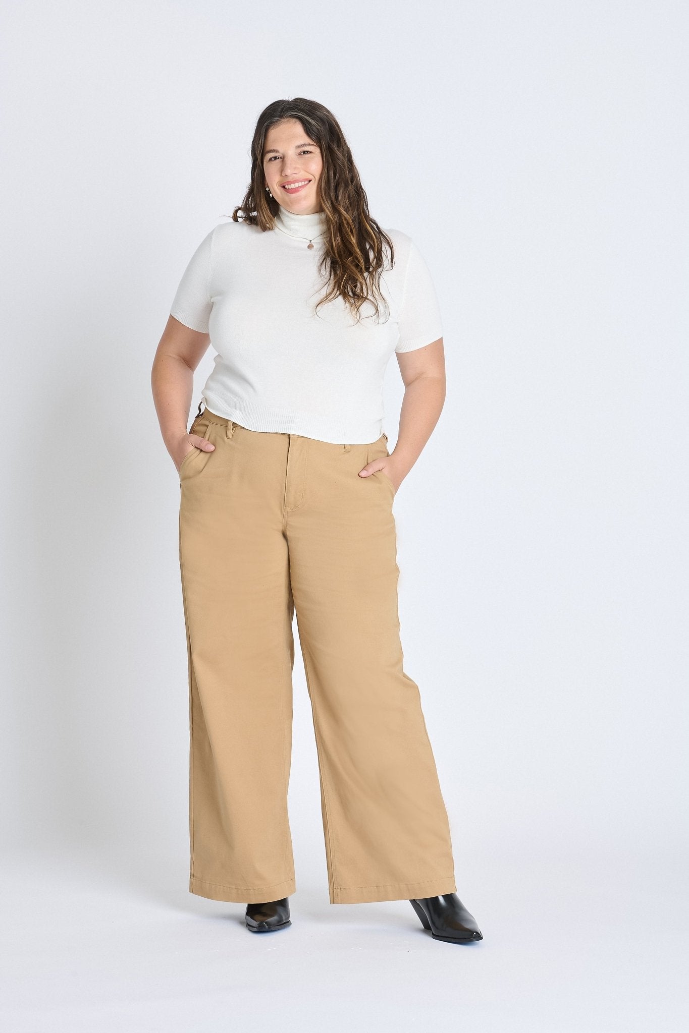 Westport Eva Chino Trouser - Plus - DressbarnPants