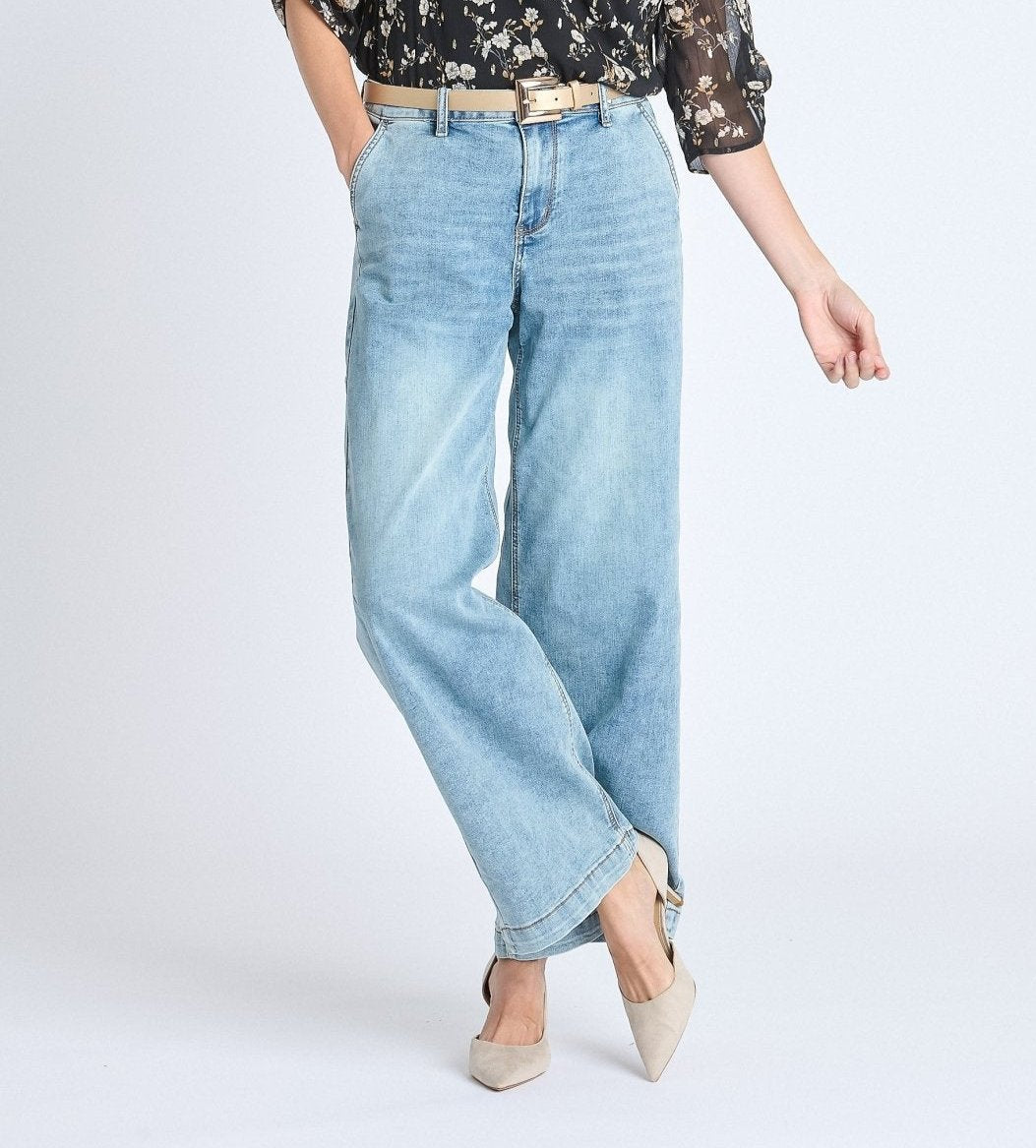 Westport Gemma Wide Leg Trouser - DressbarnDenim