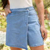 Westport High Rise Overlap Skort - DressbarnShorts & Capris