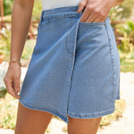 Westport High Rise Overlap Skort - DressbarnShorts & Capris