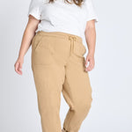 Westport Khaki Weekender Twill Jogger - Plus - DressbarnDenim