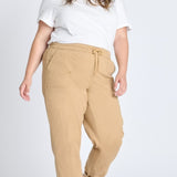 Westport Khaki Weekender Twill Jogger - Plus - DressbarnDenim