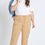 Westport Khaki Weekender Twill Jogger - Plus - DressbarnDenim