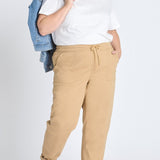 Westport Khaki Weekender Twill Jogger - Plus - DressbarnDenim