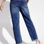 Westport Knit Denim Weekender Pant with Pockets and Drawstring Waist - DressbarnPants