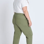 Westport Olive Weekender Twill Jogger - Plus - DressbarnDenim