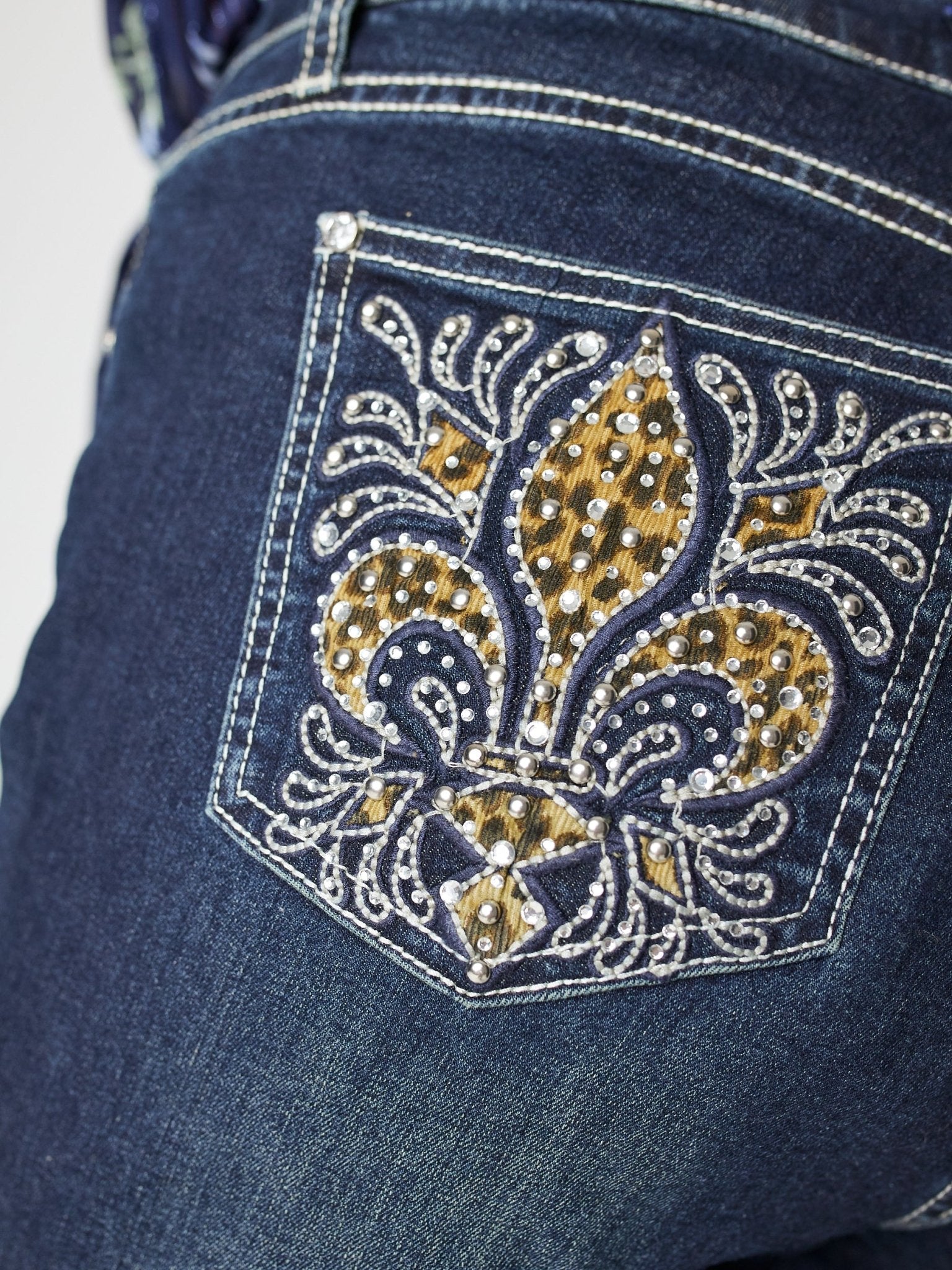 Westport Signature Bootcut Jeans with Bling Back Pocket - Plus - DressbarnClothing