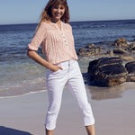 Westport Signature Capri Pants with a Dolphin Hem - DressbarnClothing