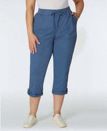 Westport Signature Capri Pants with Knit Waist - Plus - DressbarnClothing